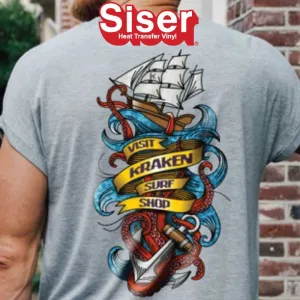 29.5" Siser ColorPrint Easy Printable Heat Transfer Vinyl (HTV)