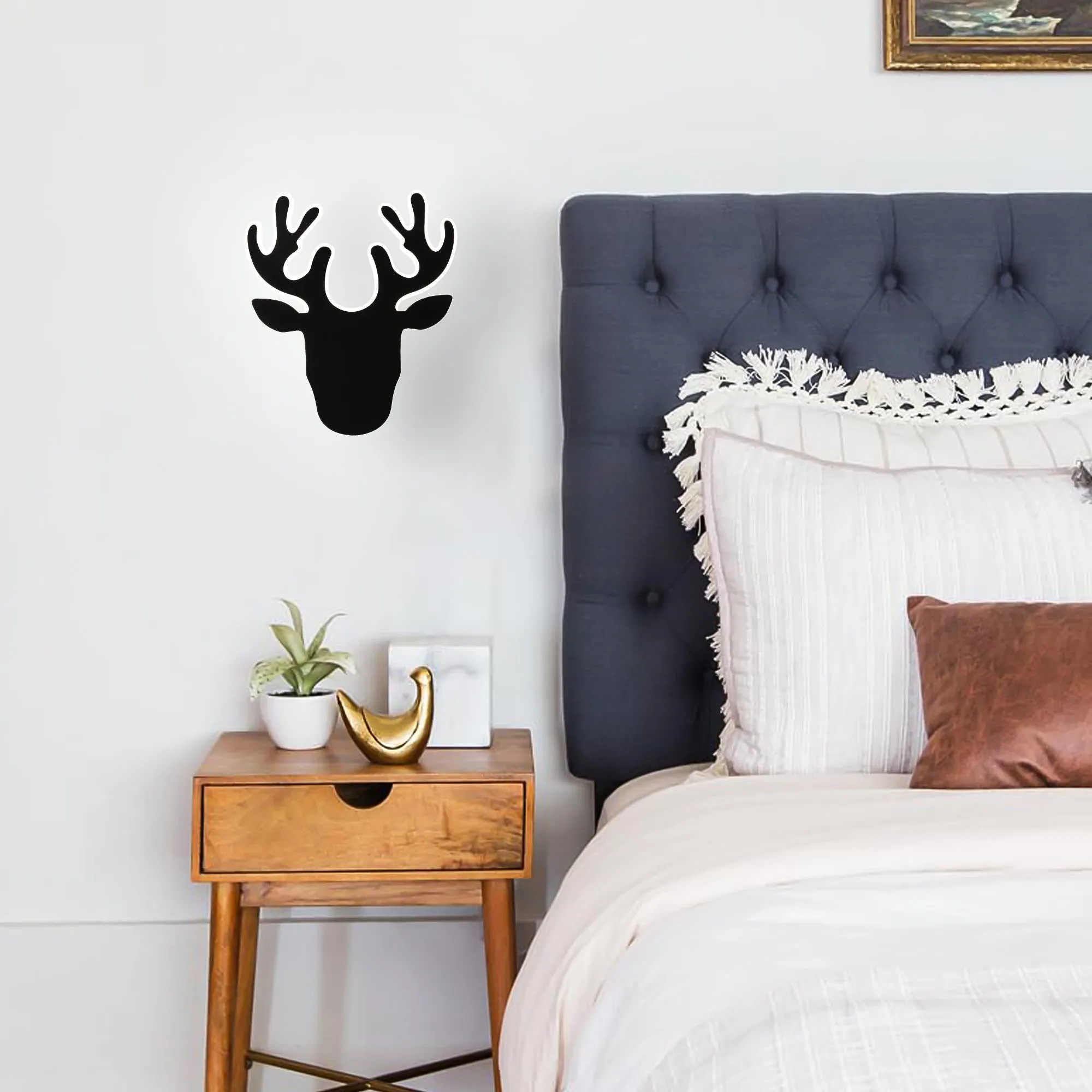 3D Deer Mural Wall Lamp & Wall Light