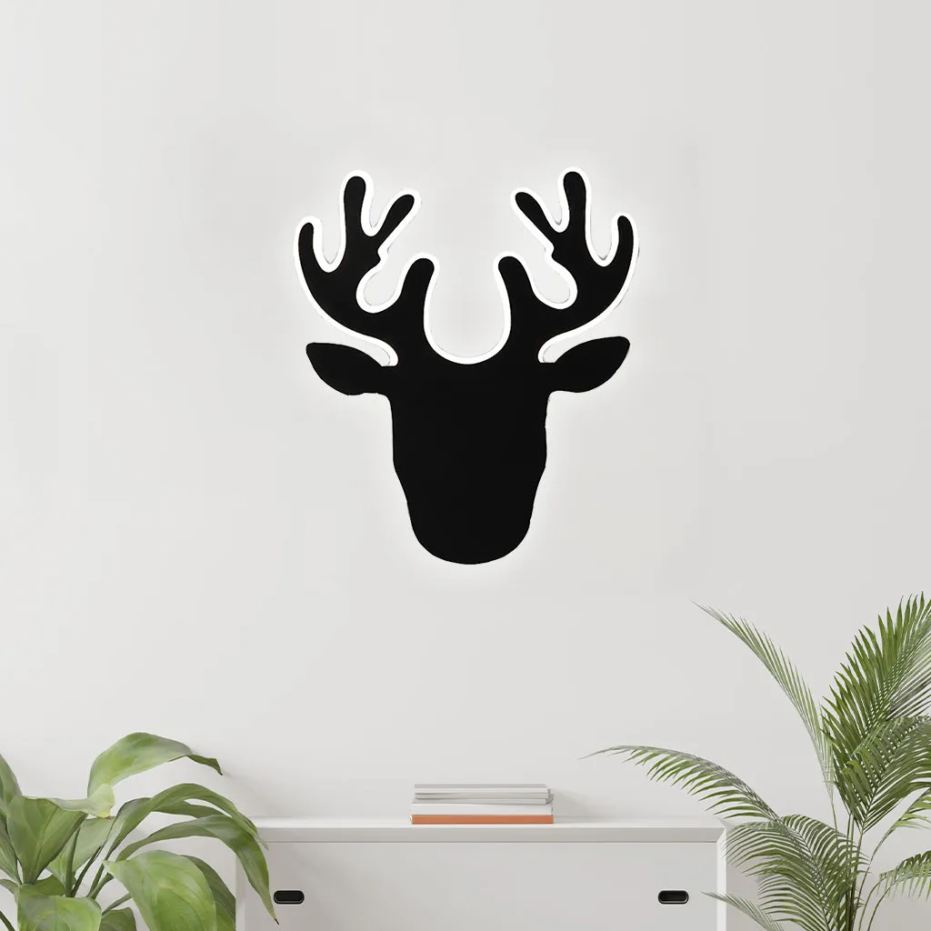 3D Deer Mural Wall Lamp & Wall Light