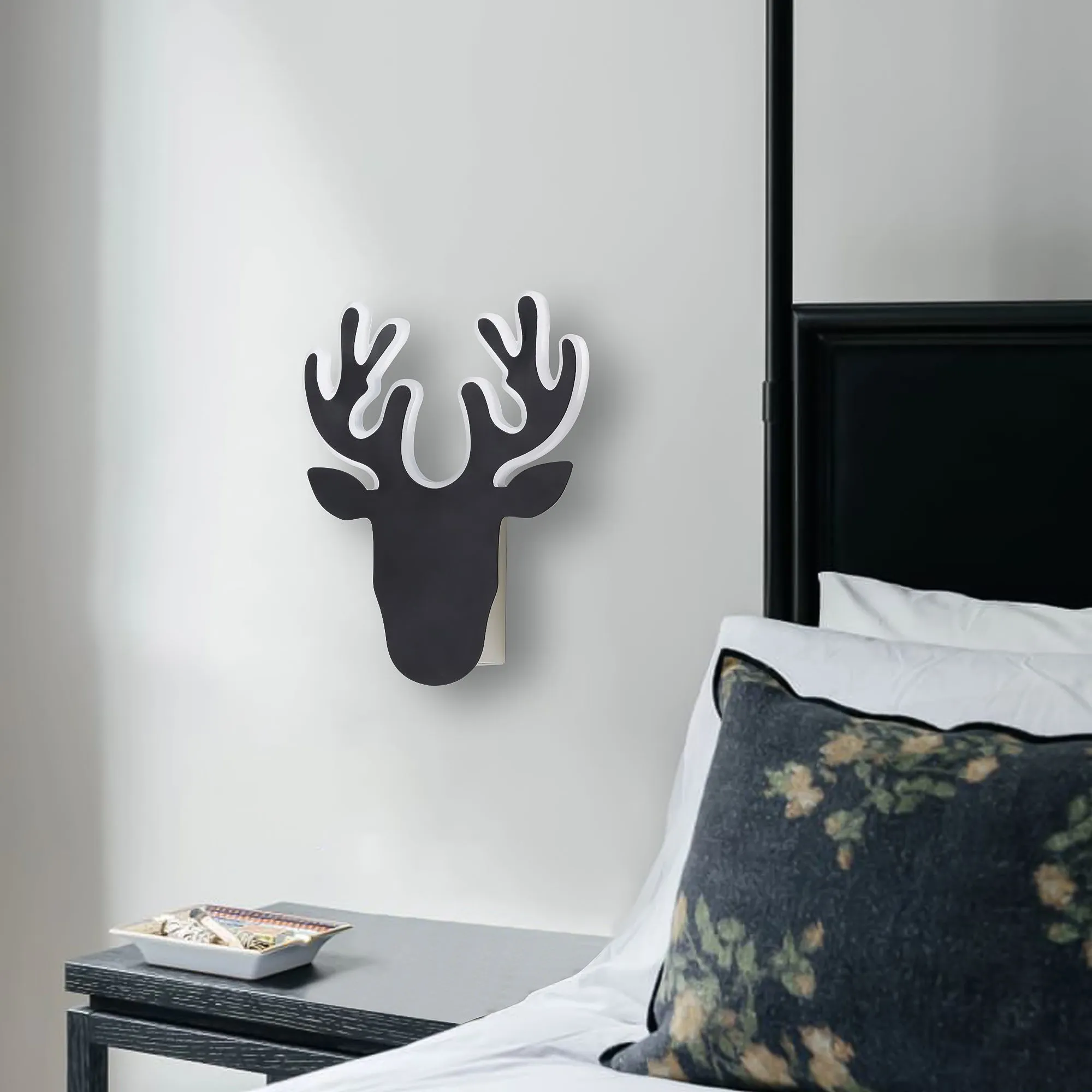 3D Deer Mural Wall Lamp & Wall Light