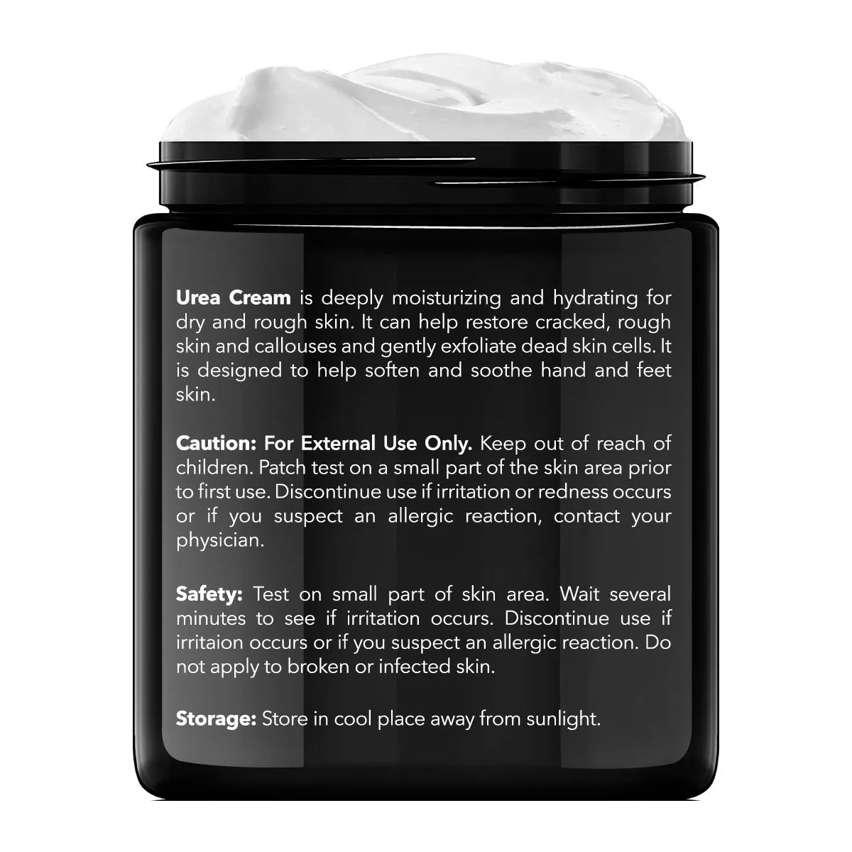 42% Urea Cream  2% Salicylic Acid for Dry, Cracked Skin - 5.3 oz