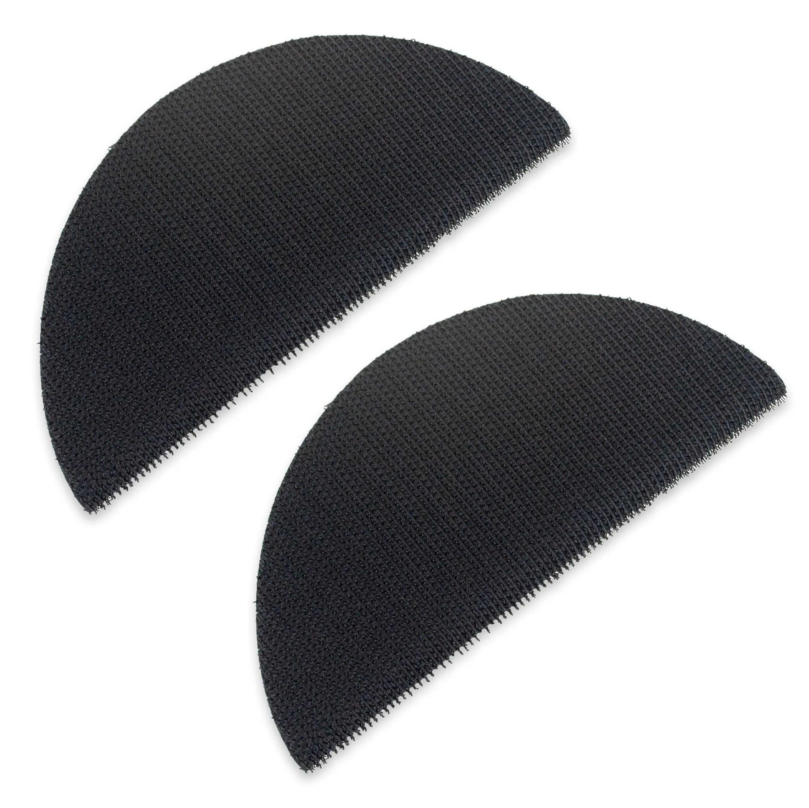 5" Half Moon Hand Sanding Pad - Hook and Loop (2 Pack)