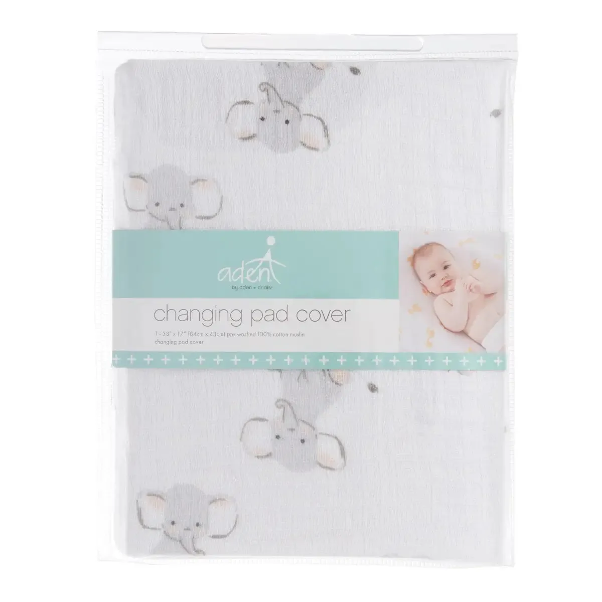 aden   anais Muslin Changing Pad Cover