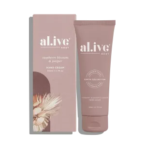 al.ive Body Hand Cream -  Raspberry Blossom & Juniper