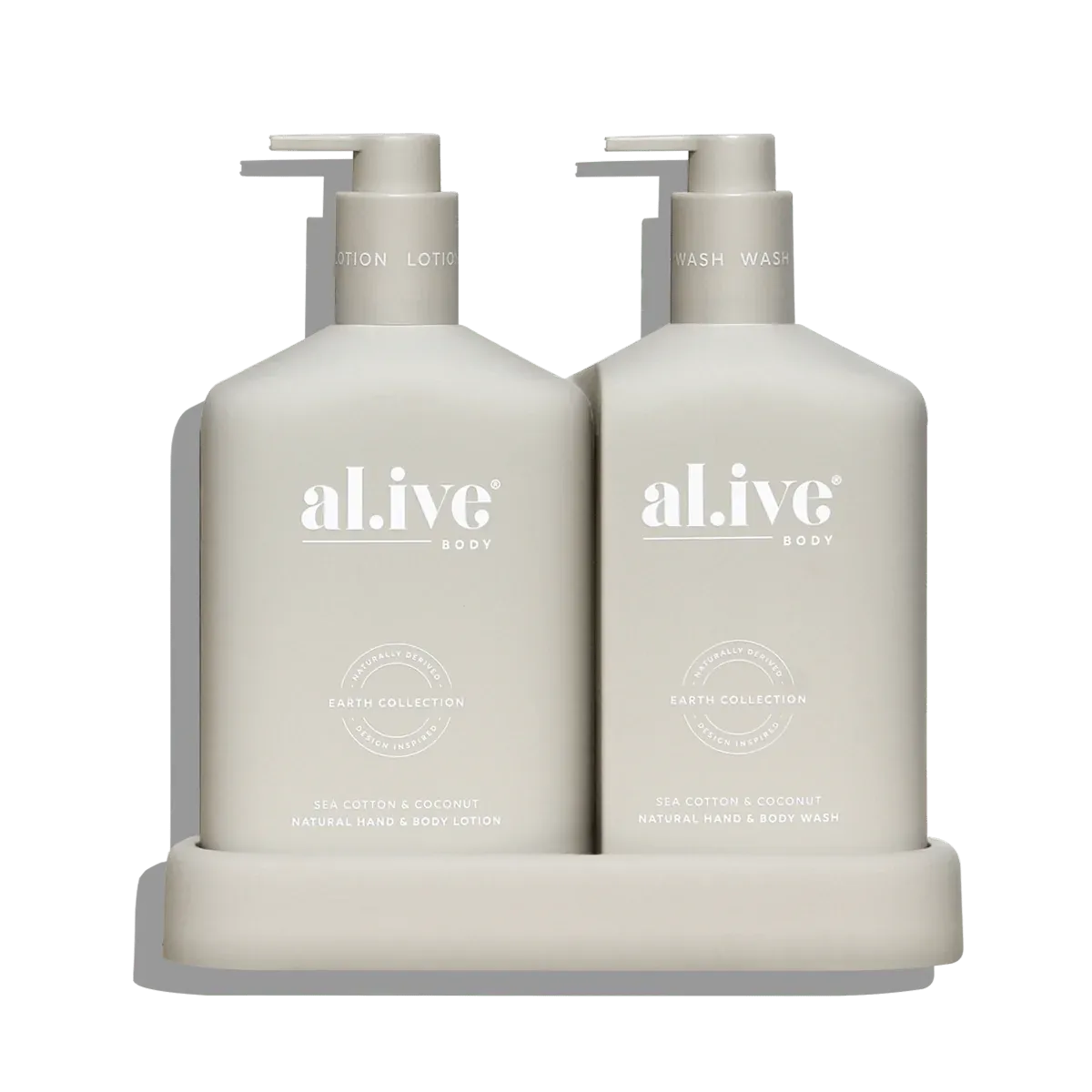 al.ive Body  Sea Cotton & Coconut Wash & Lotion Duo