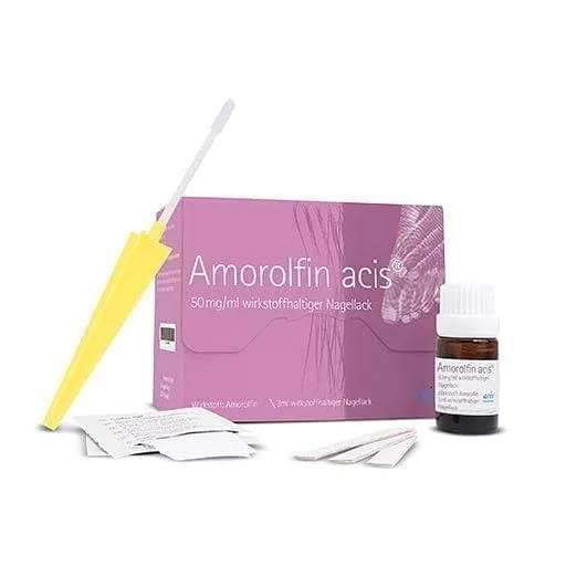 AMOROLFIN acis, nail polish, nail fungus