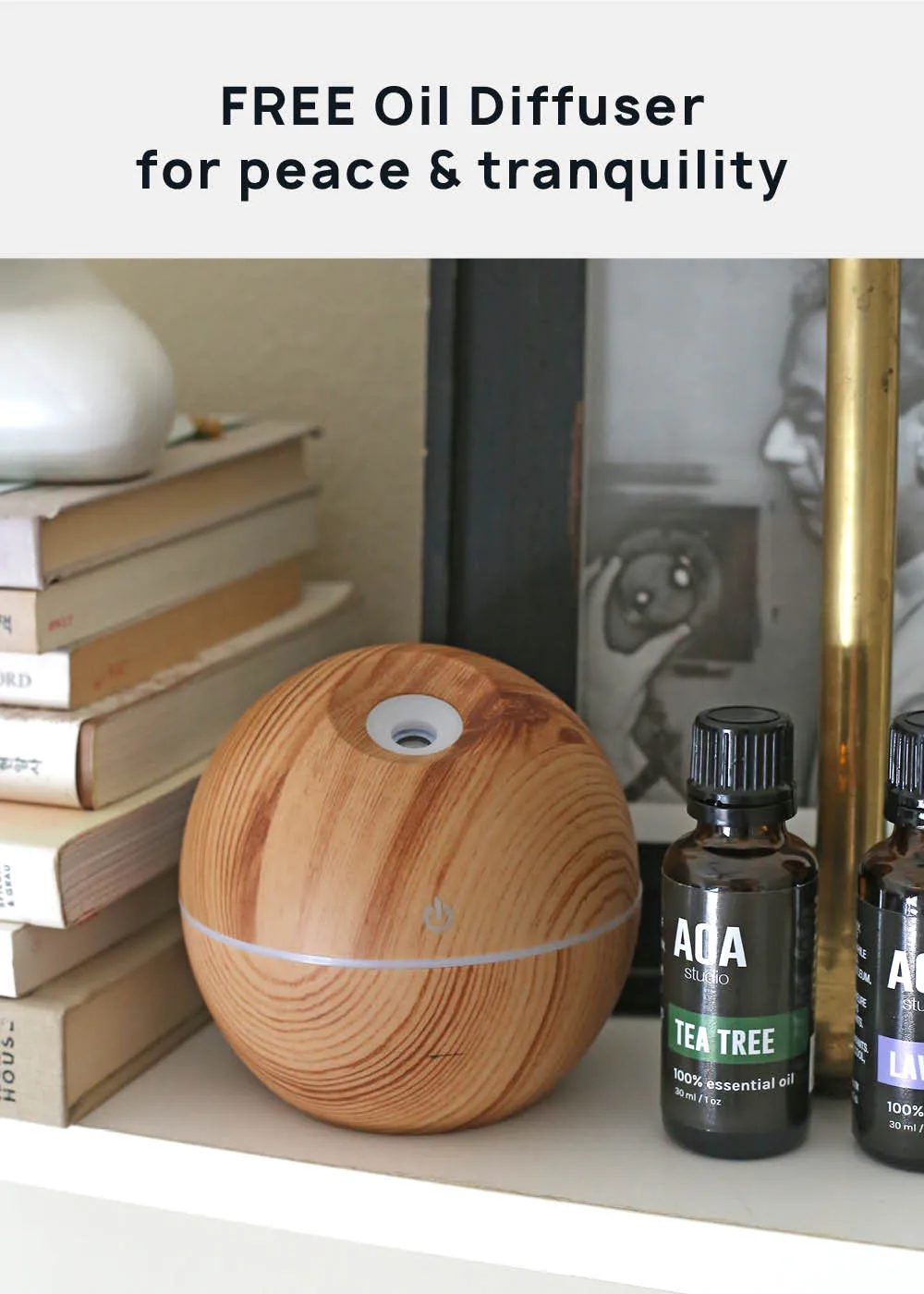 AOA Essential Oils   Diffuser Kit - Stress Relief