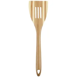 Bamboo Slotted Spatula - 12"L