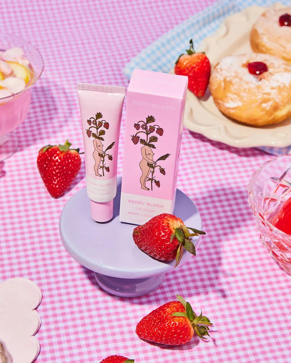 BOPO Berry Blush Lip Balm