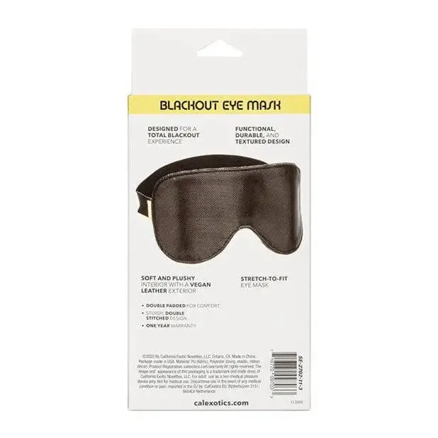 Boundless Blackout Eye Mask - Black