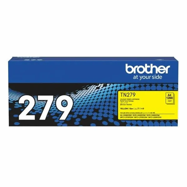 Brother TN-279Y Yellow Original Toner