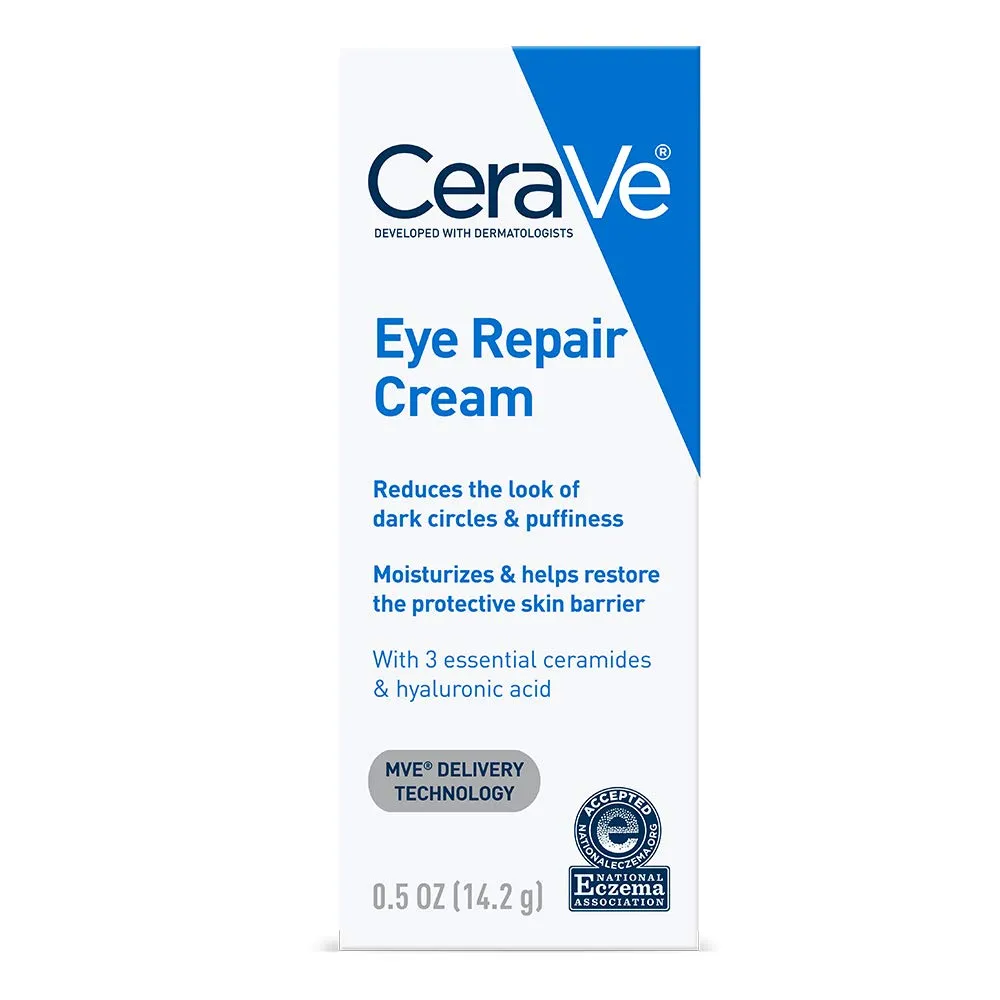 CeraVe Eye Repair Cream for Dark Circles and Puffiness