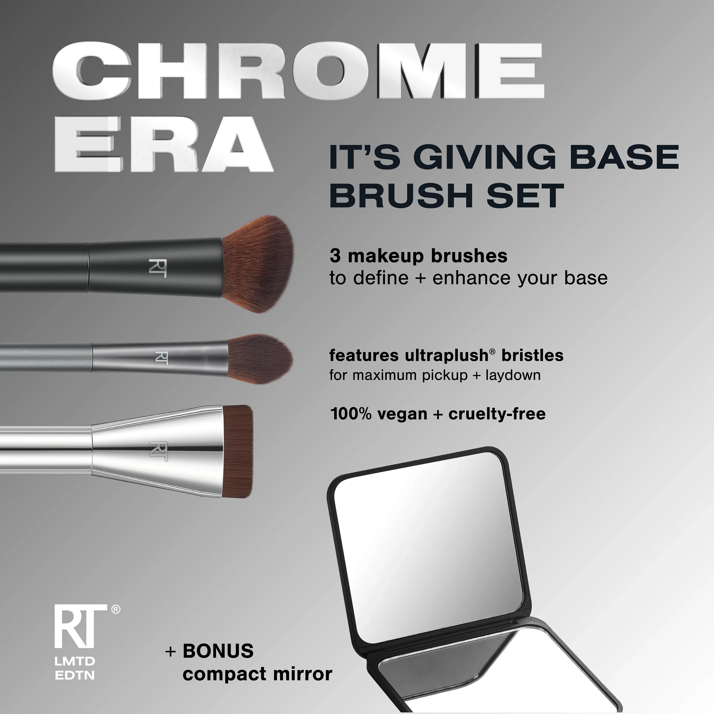 Chrome Era It's Giving Base Brush Set