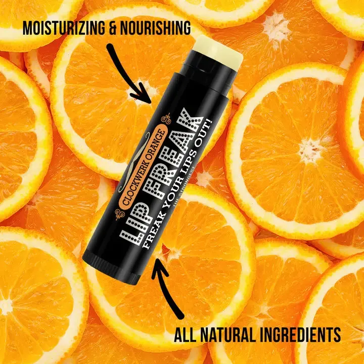 Clockwerk Orange Lip Balm