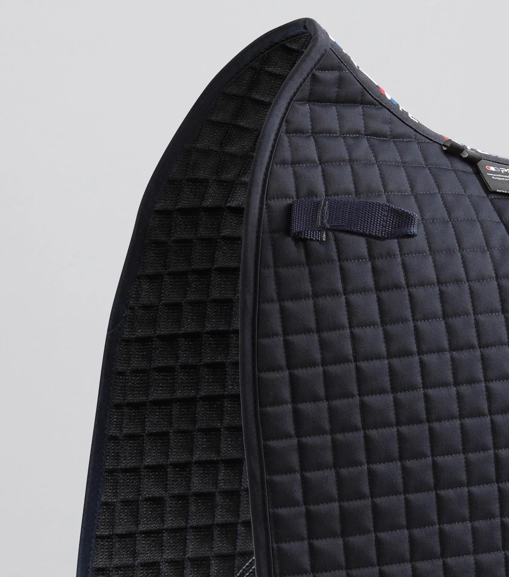 Close Contact Cotton Dressage Saddle Pad Navy