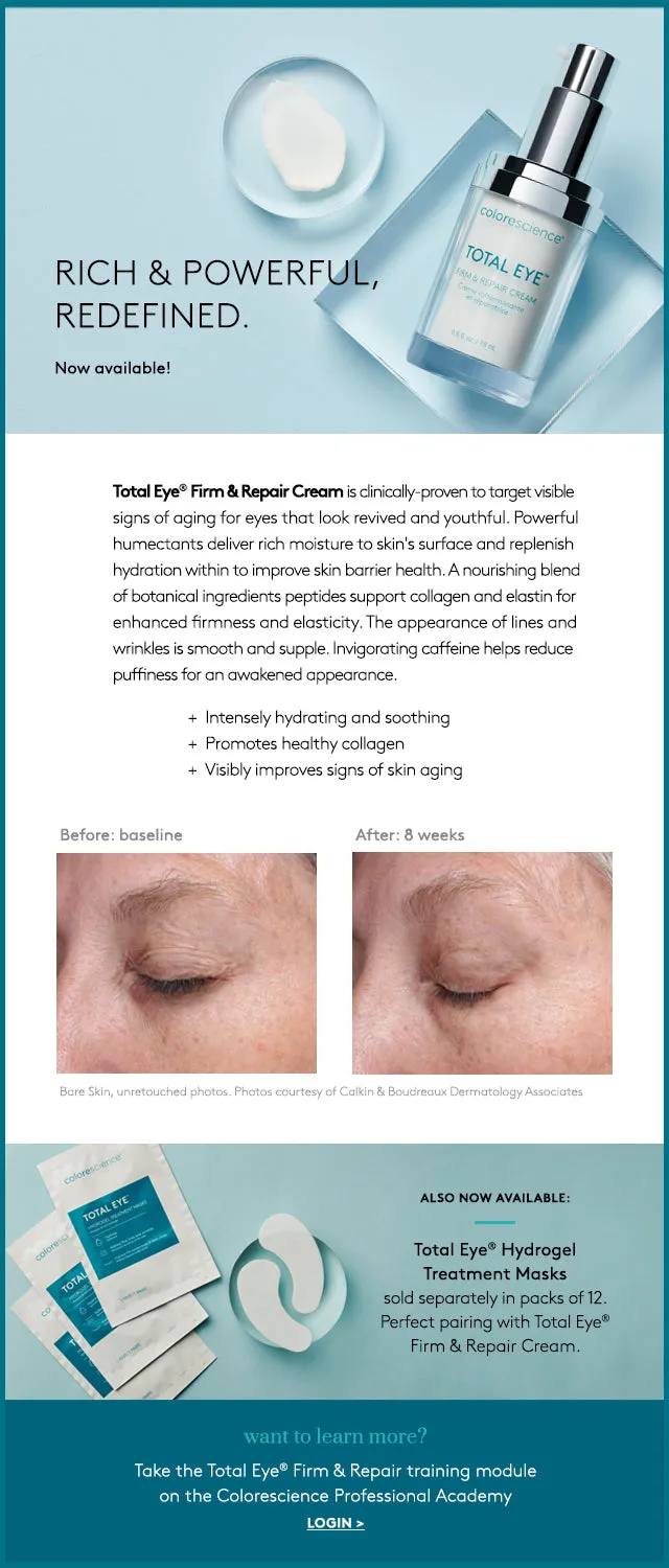 Colorescience Total Eye Firm & Repair Cream