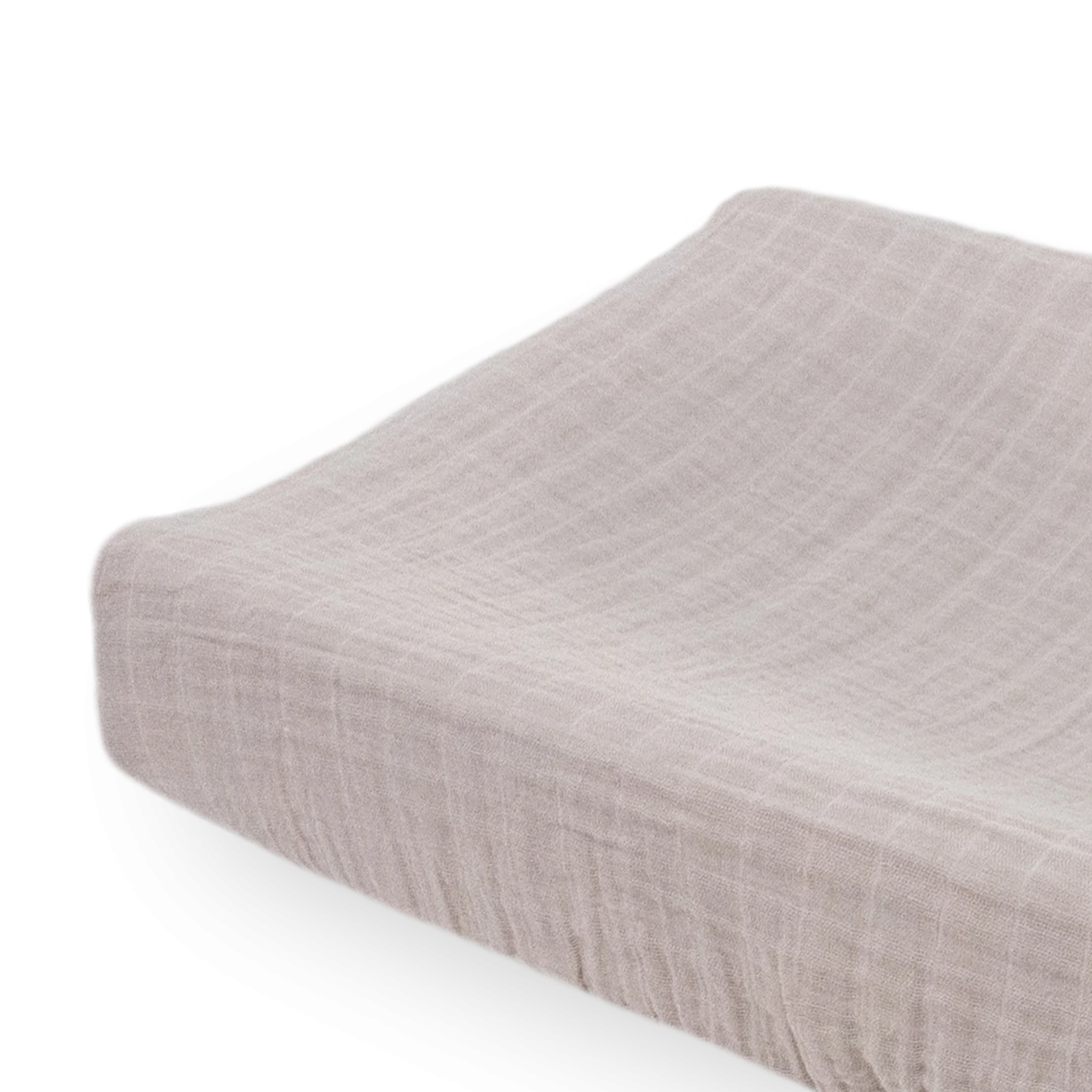 Cotton Muslin Changing Pad Cover - Porpoise