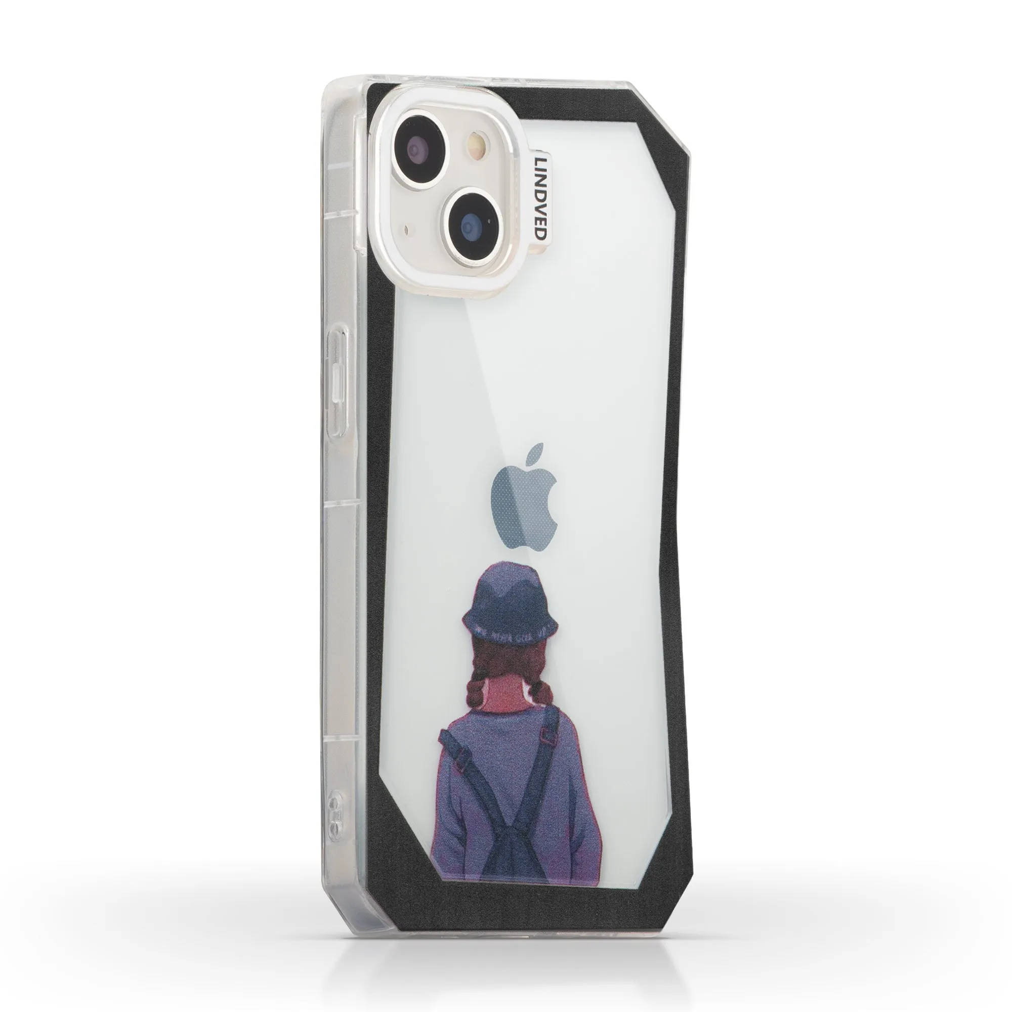 Creative Art Printed With Camera Protector Back Cover for Apple iPhone 14