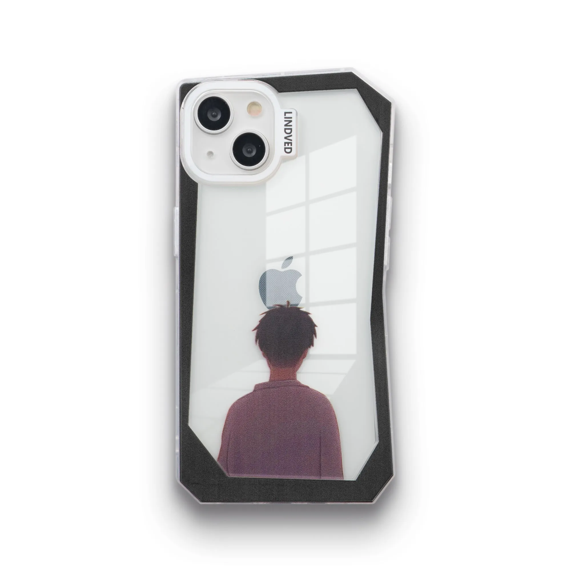 Creative Art Printed With Camera Protector Back Cover for Apple iPhone 14