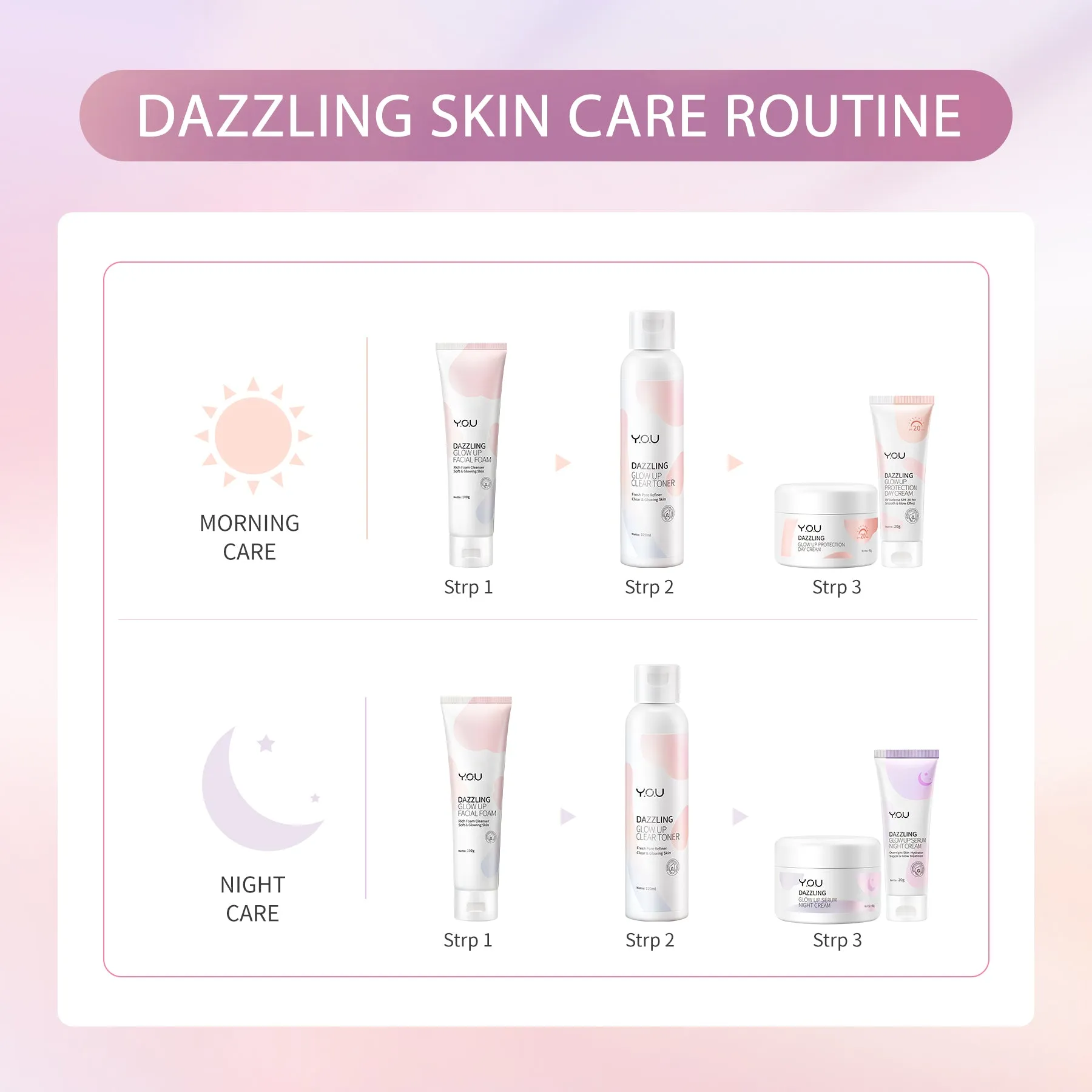 Dazzling Glow Up Clear Toner