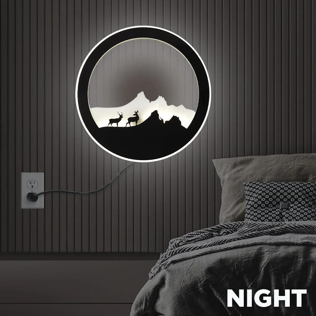 Deer Shade LED Wall Light & Wall  Lamp