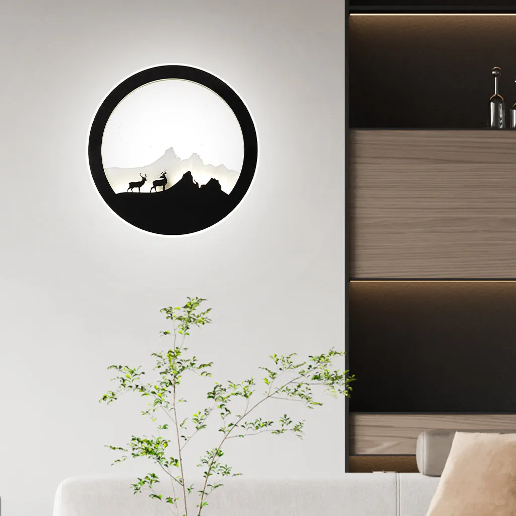 Deer Shade LED Wall Light & Wall  Lamp