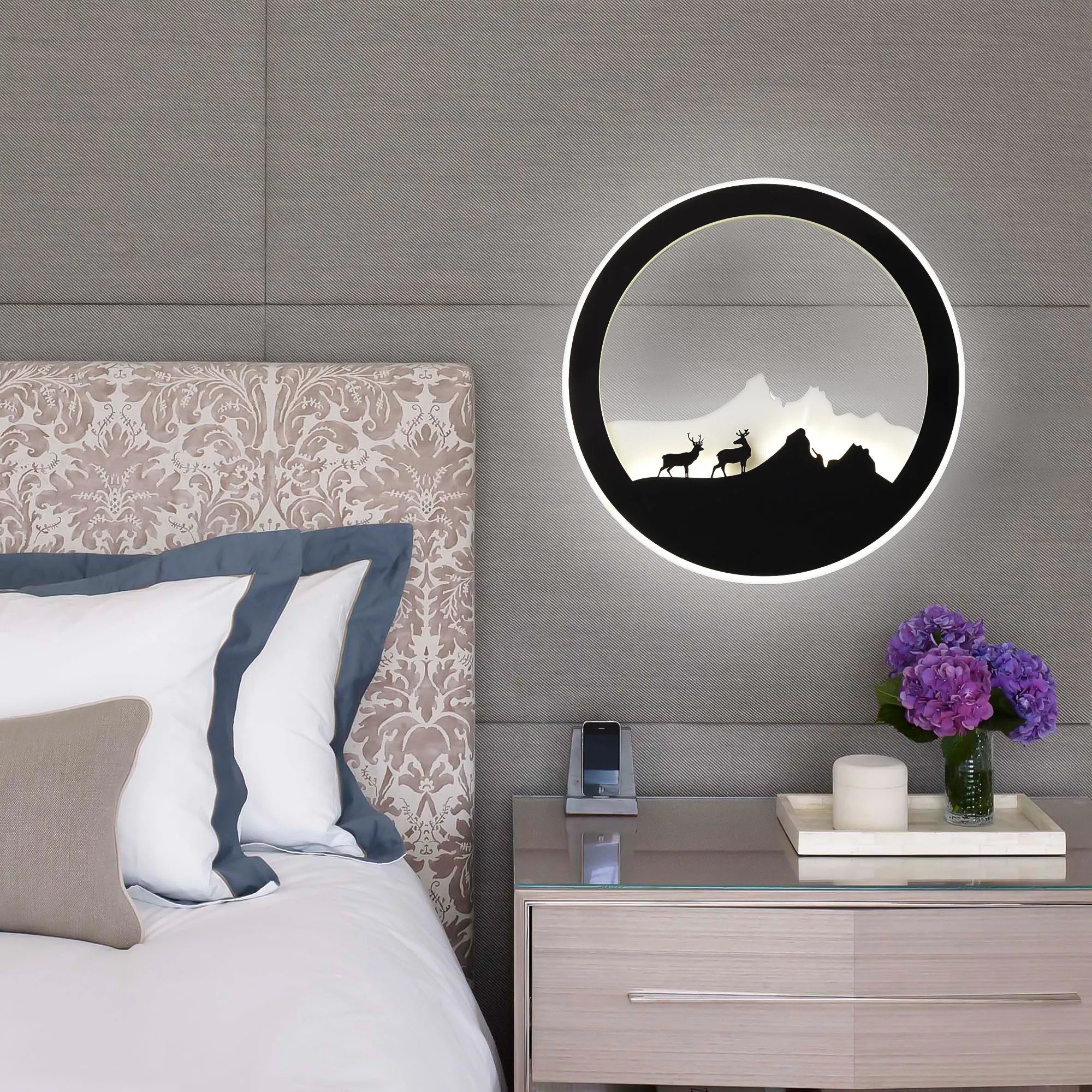 Deer Shade LED Wall Light & Wall  Lamp