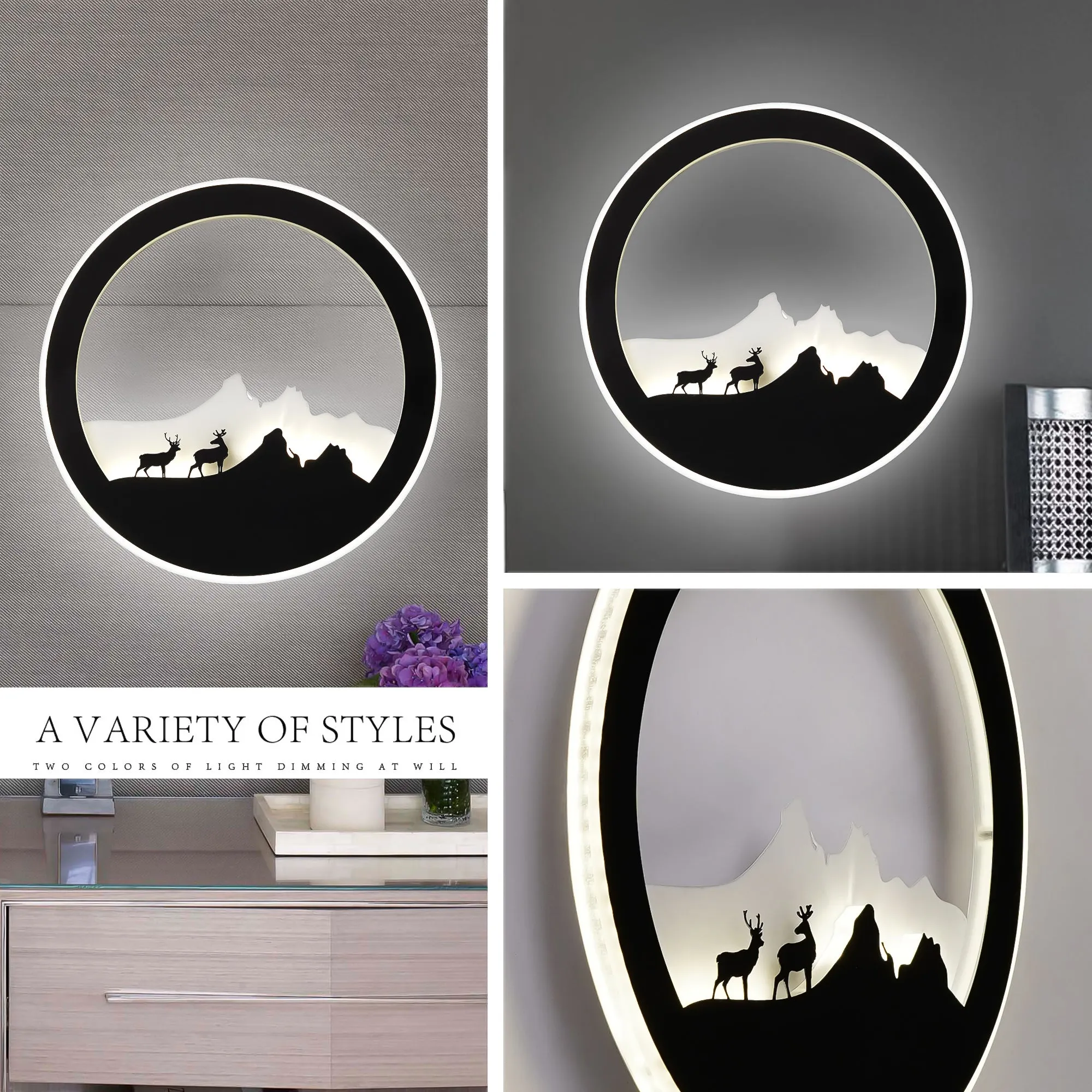 Deer Shade LED Wall Light & Wall  Lamp