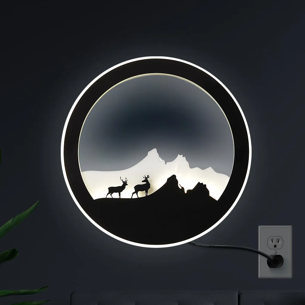 Deer Shade LED Wall Light & Wall  Lamp