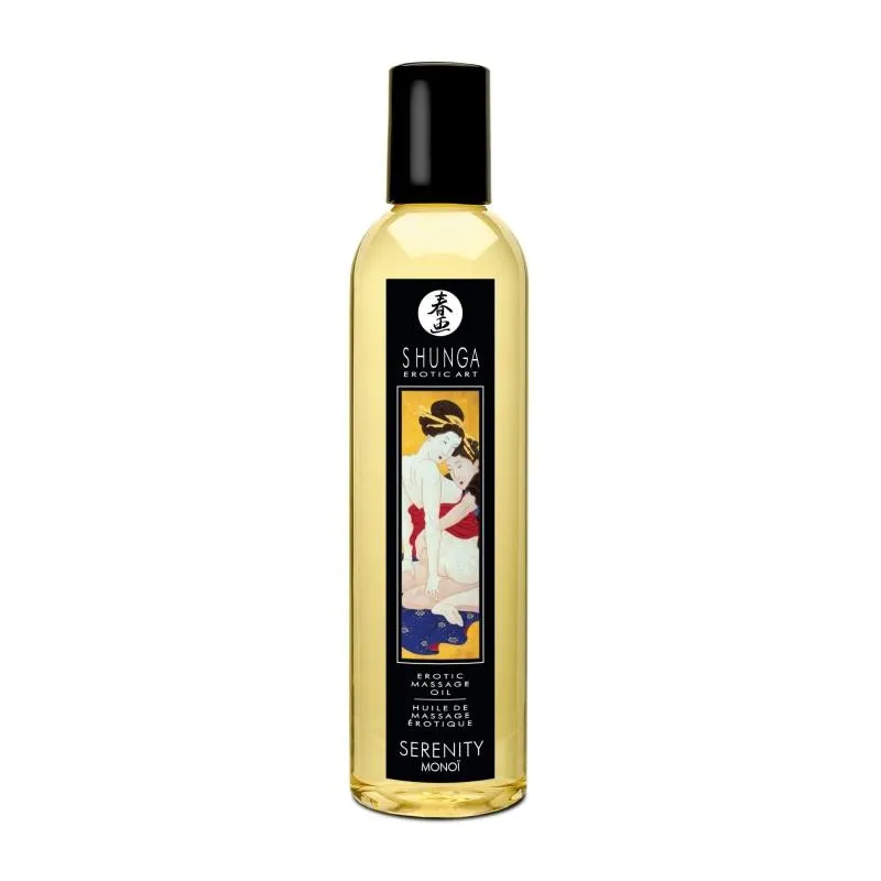 Erotic Massage Oil - Serenity - Monoi - 8.4 Fl.  Oz.