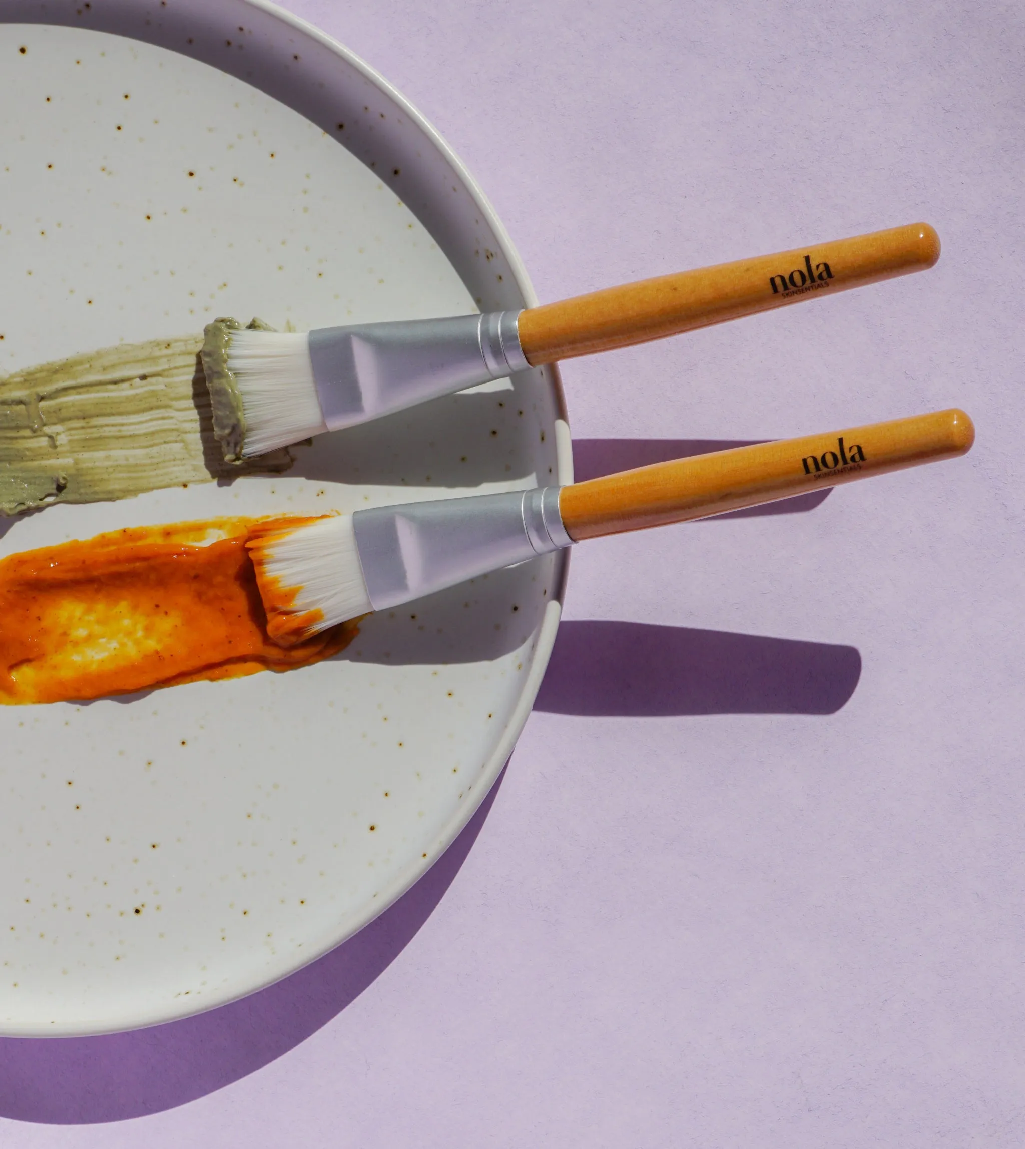 face mask brush