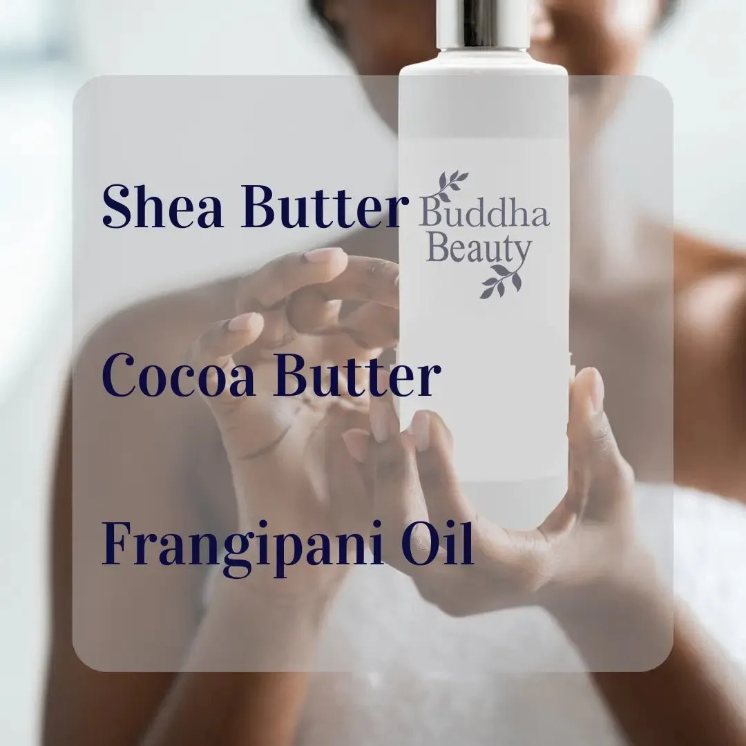 Frangipani Body Moisturiser With Body Shimmer