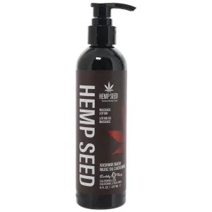 Hemp Seed Massage Lotion 8oz/237ml in Kashmir Musk