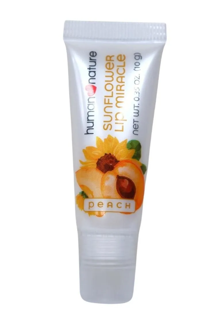 Human Nature Sunflower Lip Miracle Peach 10g