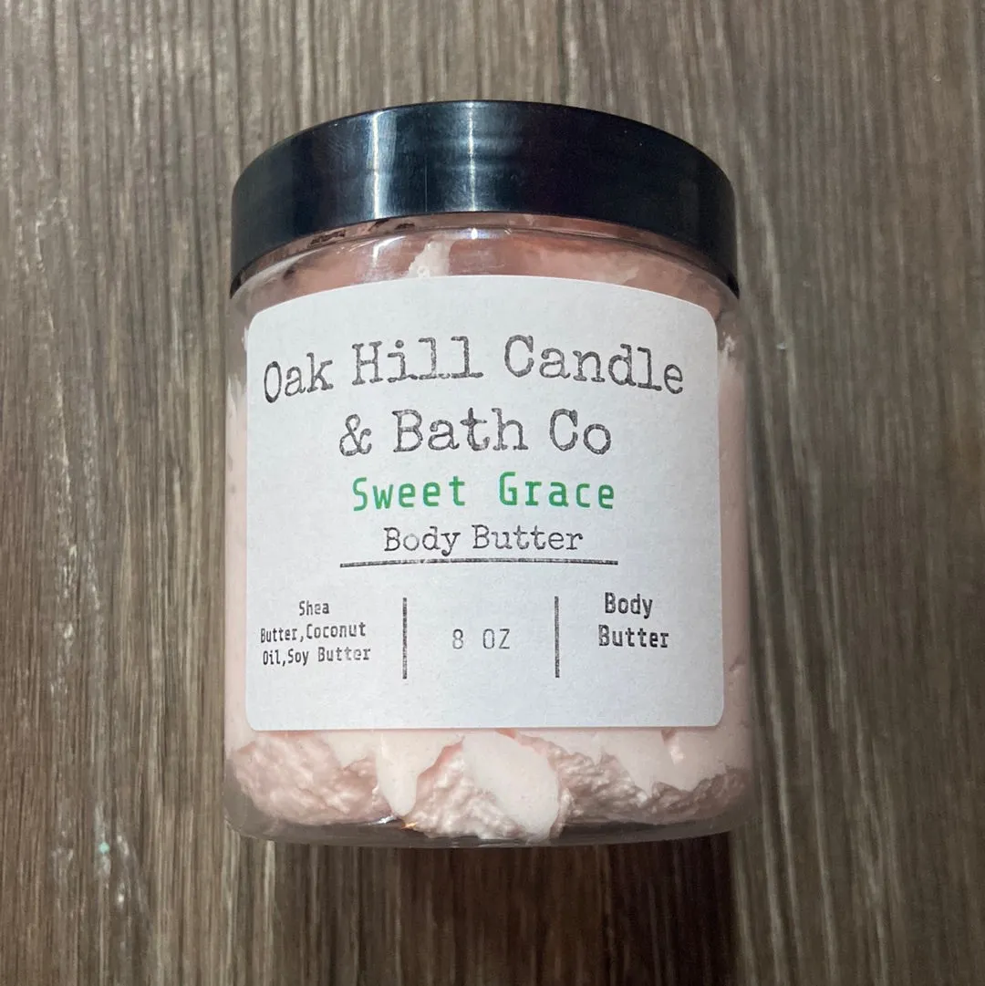 JK Oak Hill Candle Co. Body Butter 8 oz