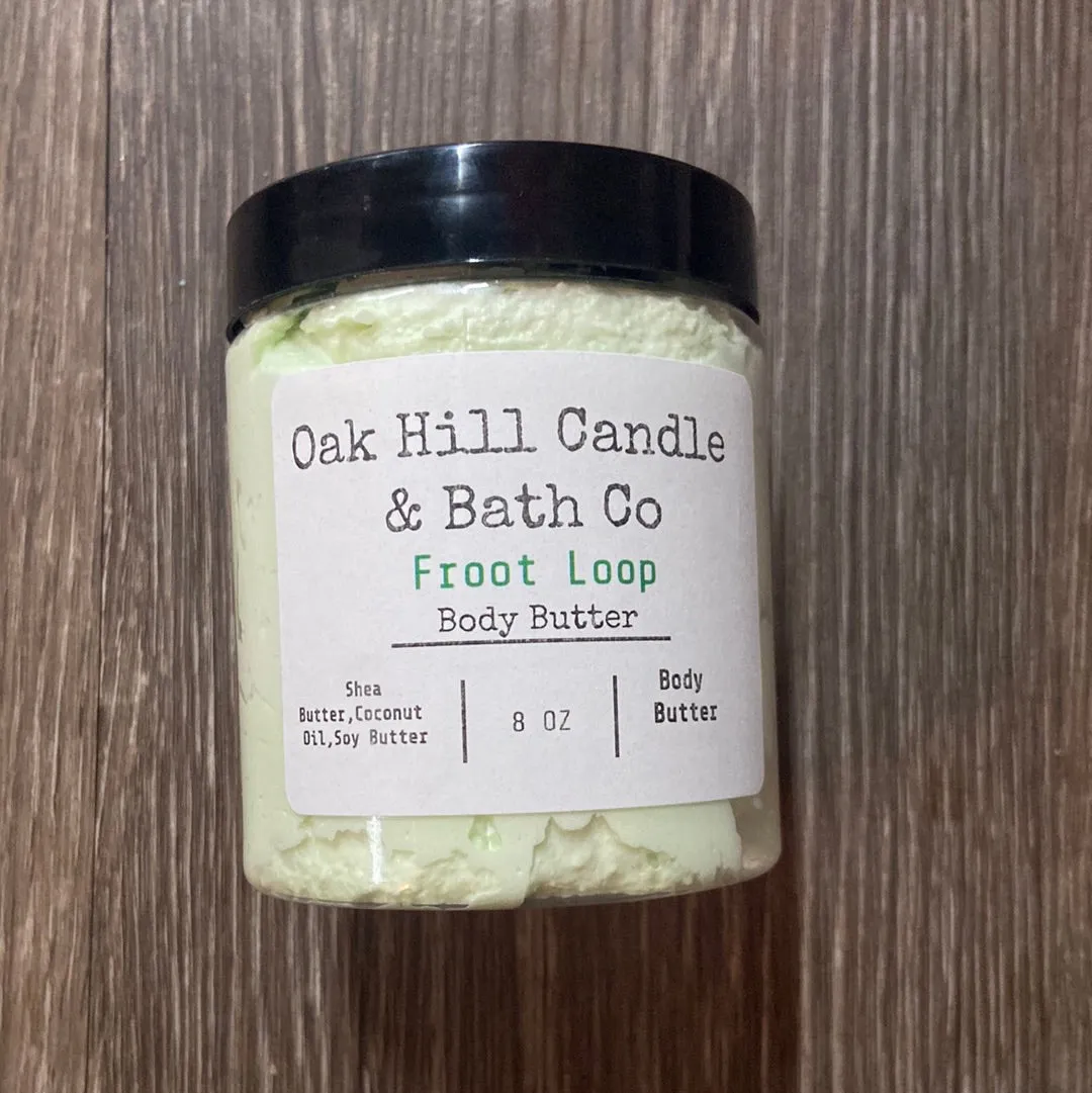 JK Oak Hill Candle Co. Body Butter 8 oz