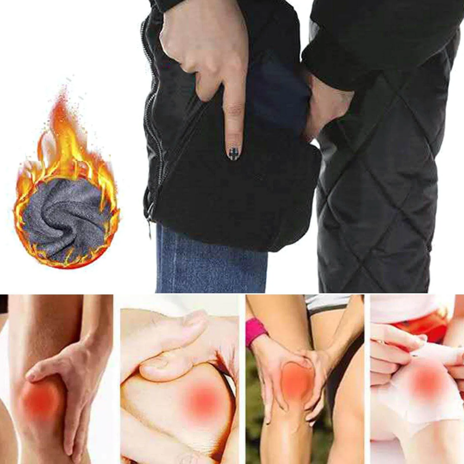 Knee Sleeves Thermal Protector Cover Pad