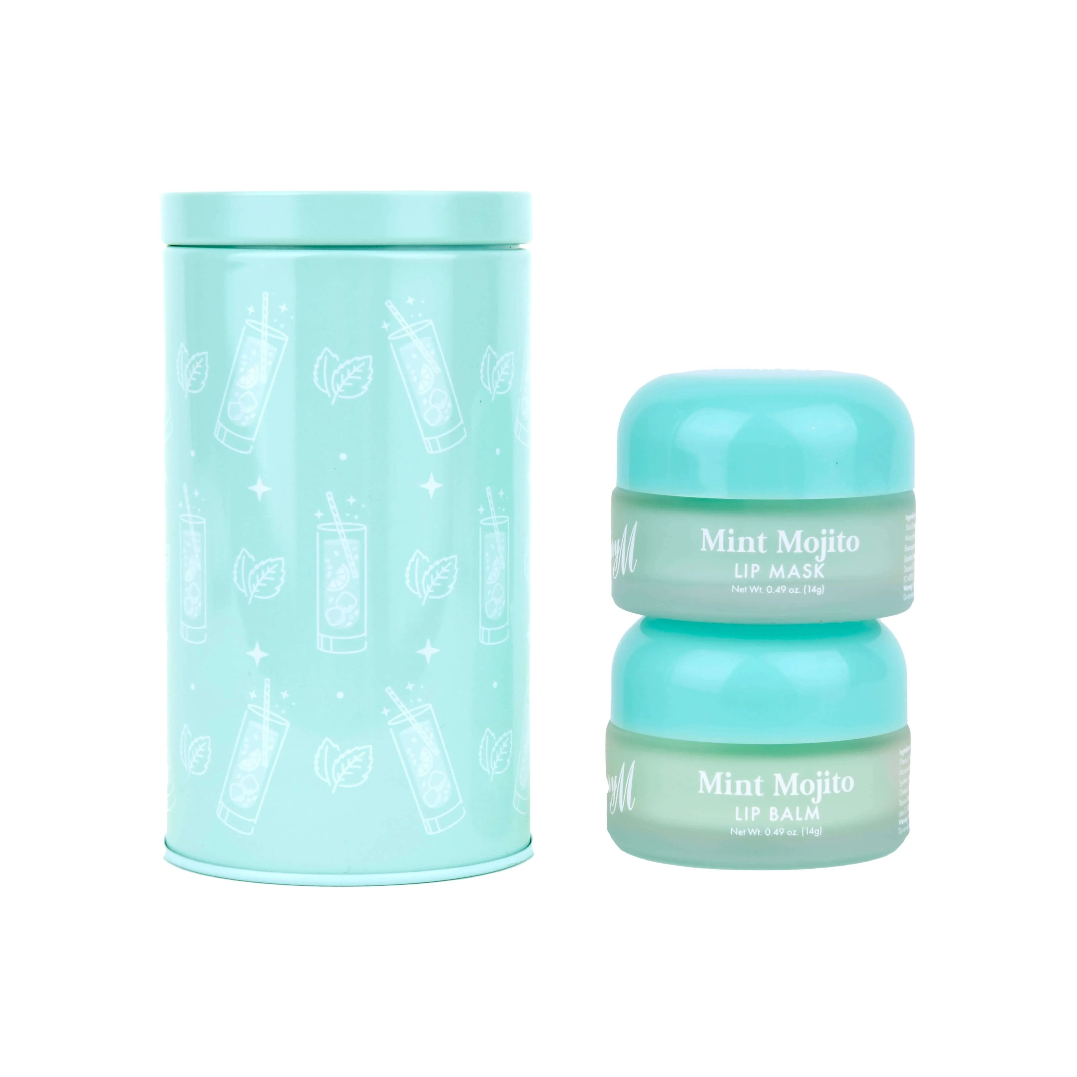 Lip Care Duo in Tin | Mint Mojito