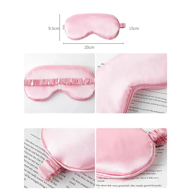 Personalized Satin Sleeping Eye Mask