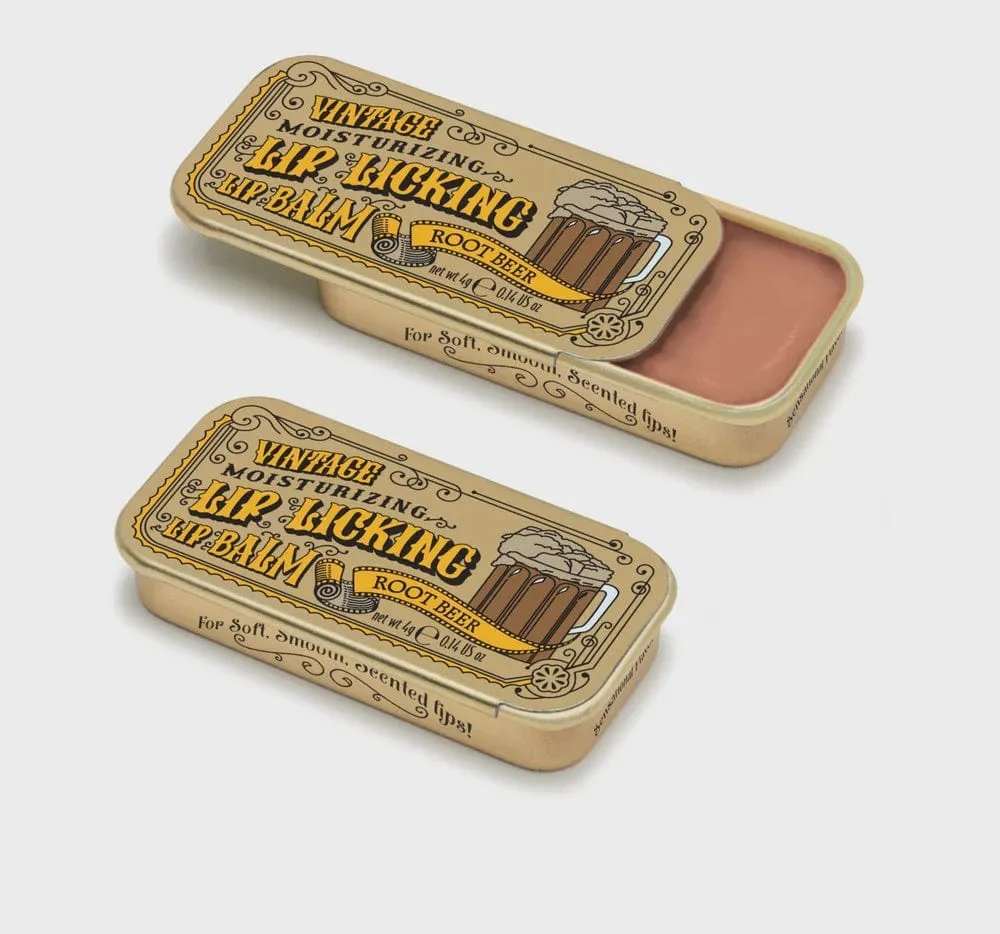 Root Beer Lip Licking Flavoured Lip Balm