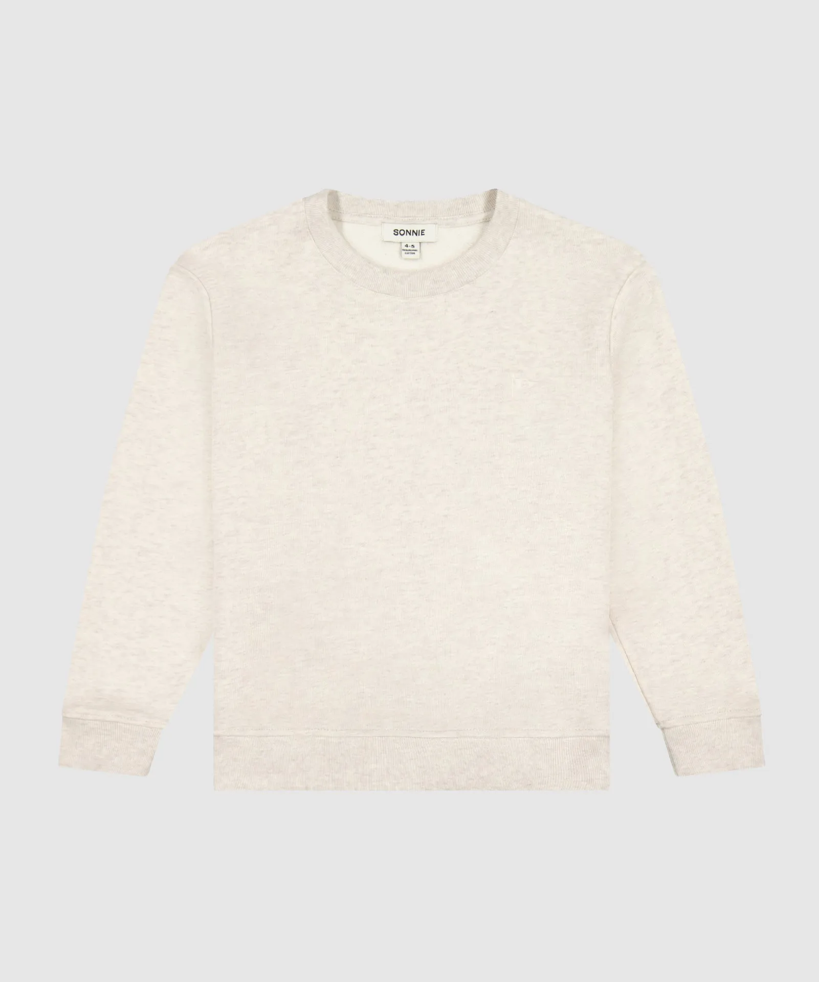 Tama Flag Crewneck - Oat Marle