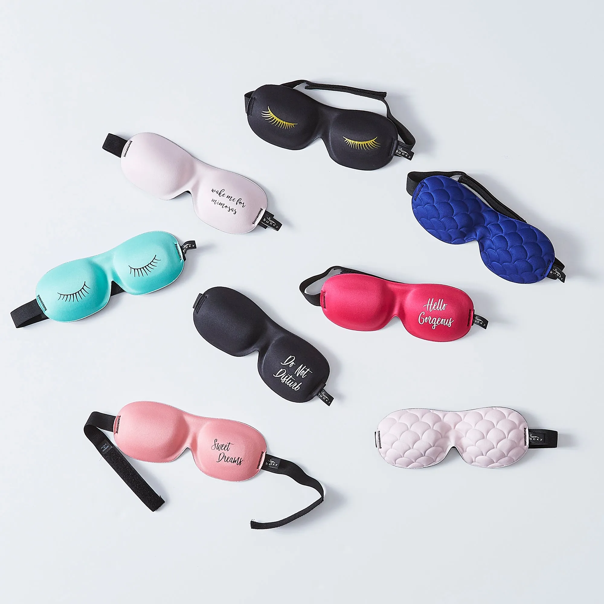 Ultralight Sleep Mask - Aqua Eyelash