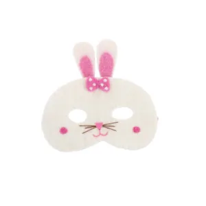 White bunny eye mask