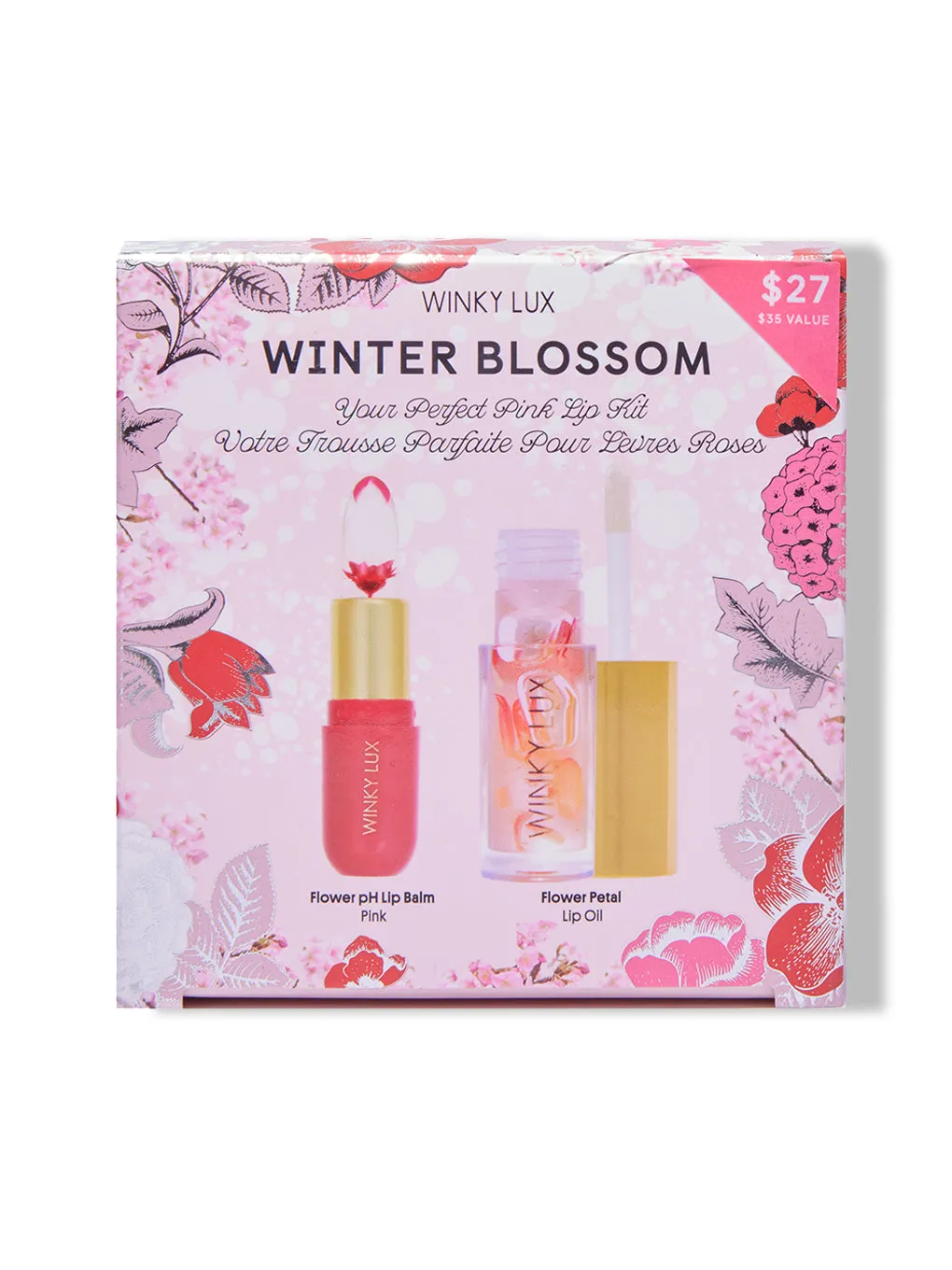 Winter Blossom Pink Lip Kit